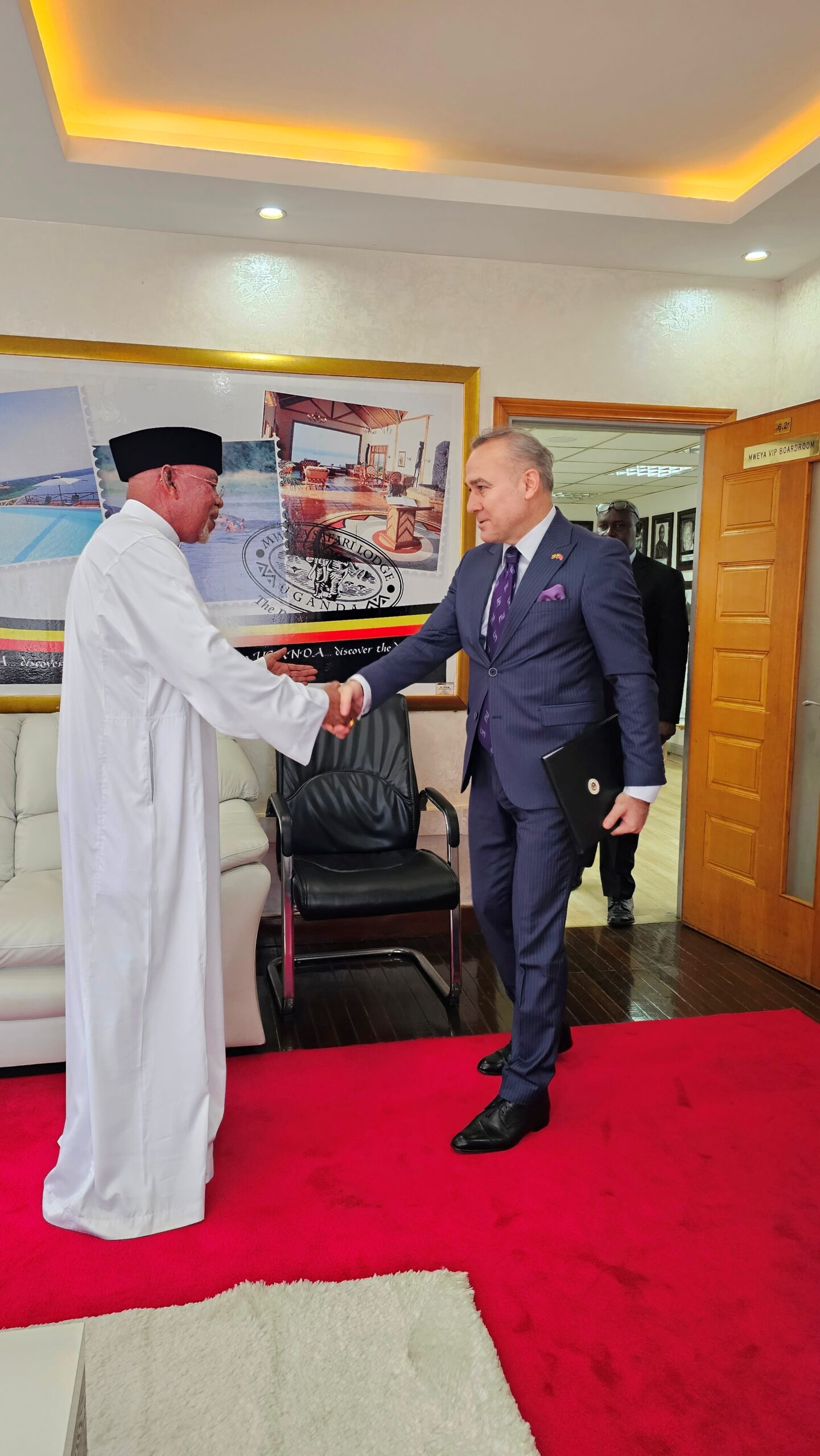 Jeje with Ambassador