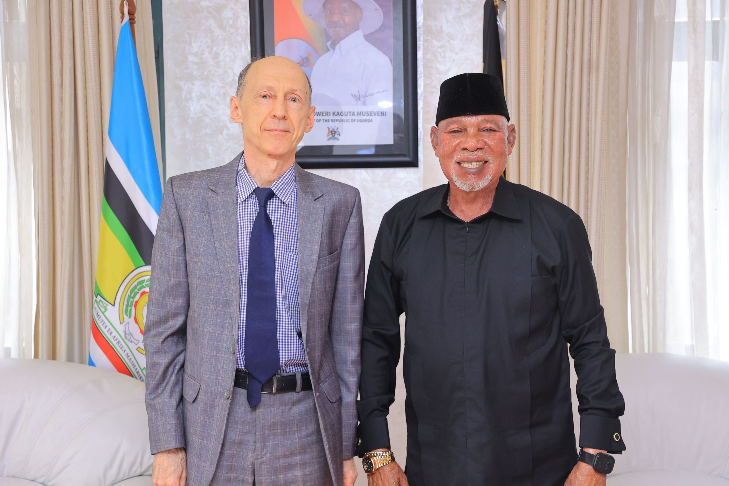 L Russian Federation CDA a.i. Lobanov R MFA Odongo Jeje Abubakhar
