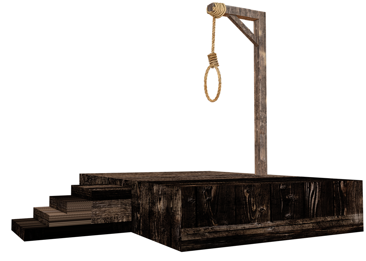 Gallows, Penalty, Death Penalty, Verdict, Isolated